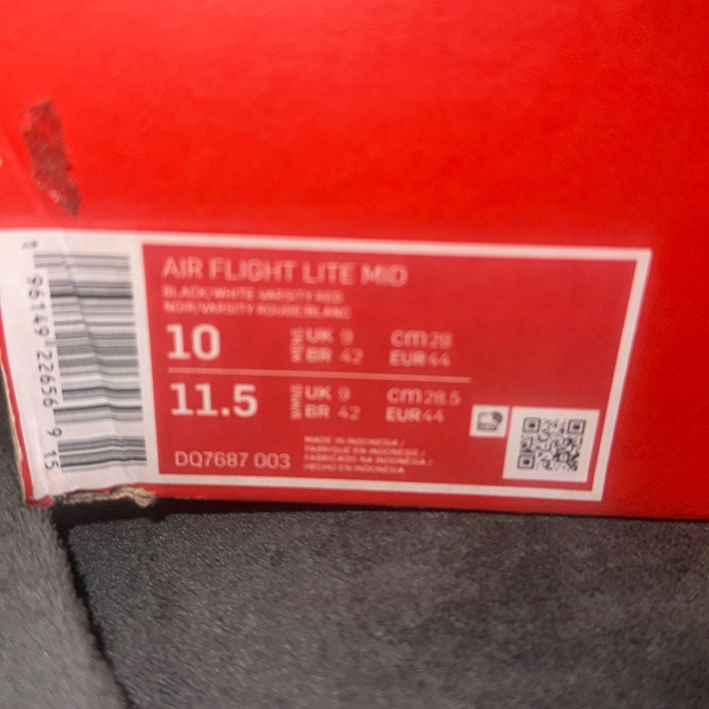 Air flight lite mid 7/10